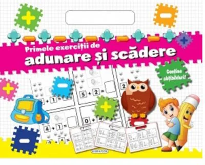 Primele exercitii de adunare si scadere