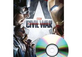 English Readers Level 3. Marvel Captain America. Civil War Book + CD - Coleen Degnan Veness