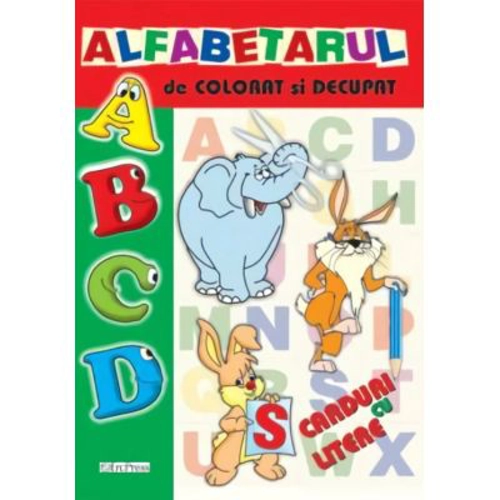 Alfabetarul de colorat si decupat