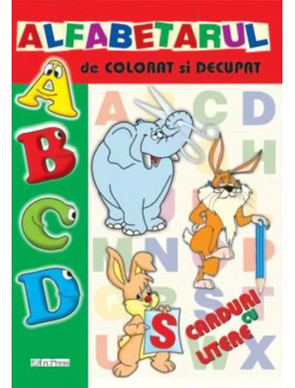 Alfabetarul de colorat si decupat
