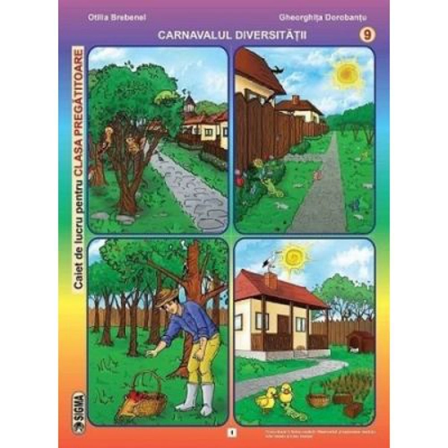 Carnavalul diversitatii. Caiet de lucru pentru clasa pregatitoare. Semestrul 2 - Otilia Brebenel