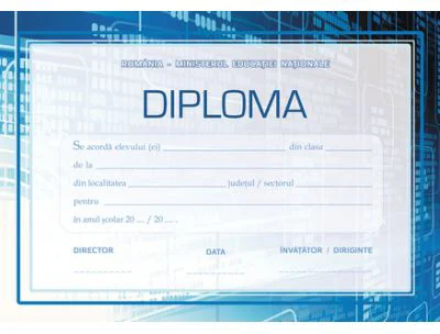Diploma scolare INFORMATICA (DLFD018)