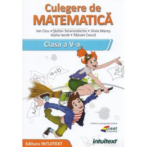 Culegere de matematica pentru clasa a 5-a
