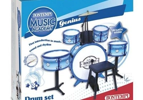 Set tobe rock, albastru, Bontempi