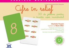 Cifre in relief. Montessori - Charlotte Poussin