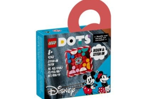 LEGO DOTS. Patch Mickey Mouse si Minnie Mouse 41963, 95 piese