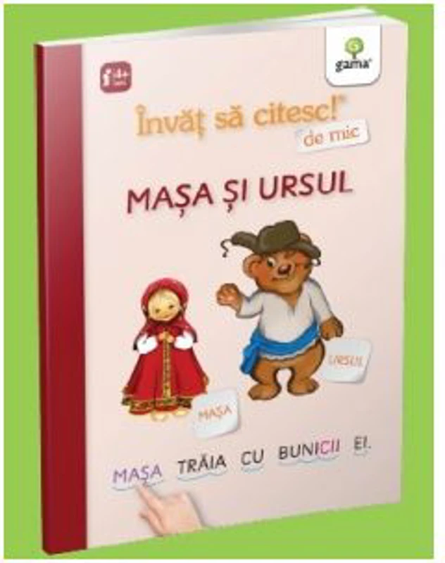 Invat sa citesc de mic... Masa si ursul