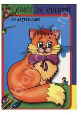 Pisicuta (Carte de colorat cu abtibilduri)