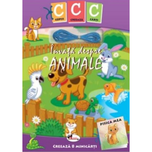 Invata despre animale. Colectia Copiii creaza carti