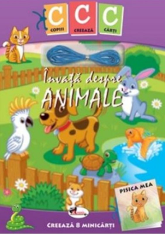 Invata despre animale. Colectia Copiii creaza carti