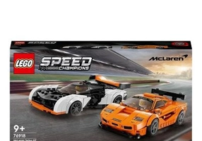 LEGO Speed Champions. McLaren Solus GT si McLaren F1 LM 76918, 581 piese