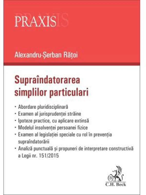 Supraindatorarea simplilor particulari - Alexandru Serban Ratoi