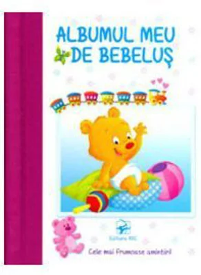 Albumul meu de bebelus (cotor roz)