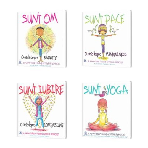 Pachet format din 4 titluri Sunt om. O carte despre empatie, Sunt Pace, Sunt iubire, Sunt yoga - Susan Verde