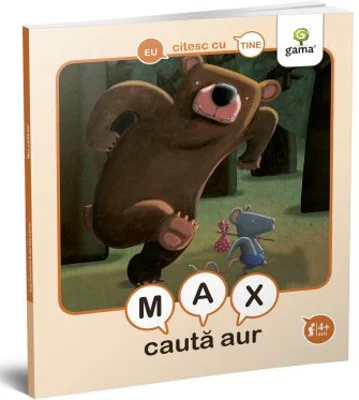 Eu citesc cu tine. Max cauta aur