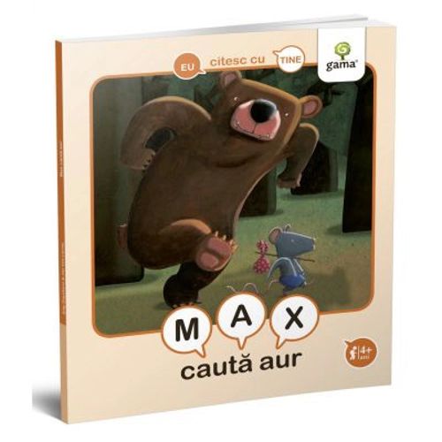 Eu citesc cu tine. Max cauta aur