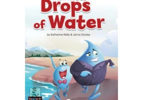 Literatura adaptata pentru copii Two little drops of water cu digibook app. - Jenny Dooley
