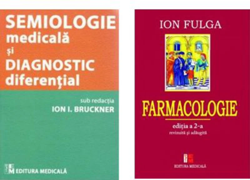 Pachet Student la Medicina. Semiologie medicala si Farmacologie - Ion I. Bruckner, Ion Fulga
