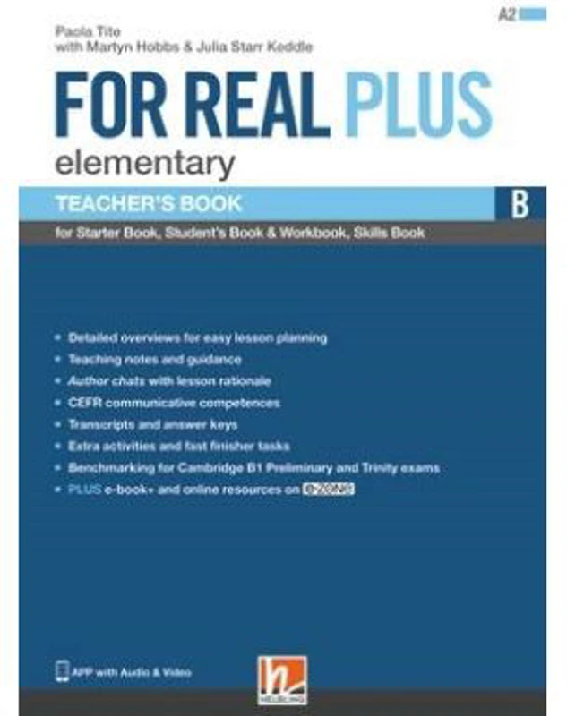 For Real Plus Elementary Teacher's Book B