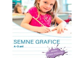 Semne grafice. Caiet de lucru pentru grupa mijlocie