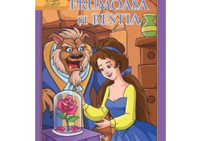 Frumoasa si bestia. Carte de citit si colorat