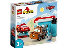 LEGO Duplo. Distractie la spalatorie cu Lightning McQueen si Mater 10996, 29 piese