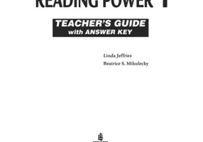 Reading Power 1, Teacher's Guide with Answer Key - Linda Jeffries