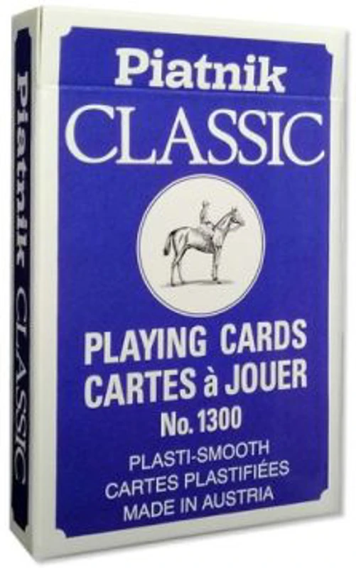 Carti de joc Classic, spate albastru