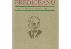 Pagini alese din muzica vocala Tom 1 - Tiberiu Brediceanu