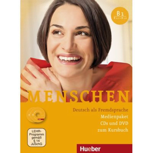 Menschen B1 Medienpaket 3 Audio-CDs and 1 DVD - Julia Braun-Podeschwa, Charlotte Habersack, Angela Pude
