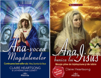 Pachet Mesaje telepatice de la Ana, autor Claire Heartsong