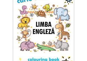 Limba engleza. Carte de colorat