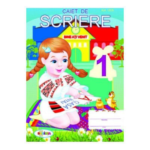Caiet de scriere. Clasa intai