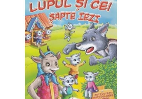 Povesti cu autocolante. Lupul si cei sapte iezi