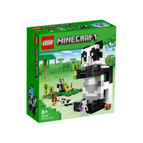 LEGO Minecraft. Adapostul ursilor panda 21245, 553 piese