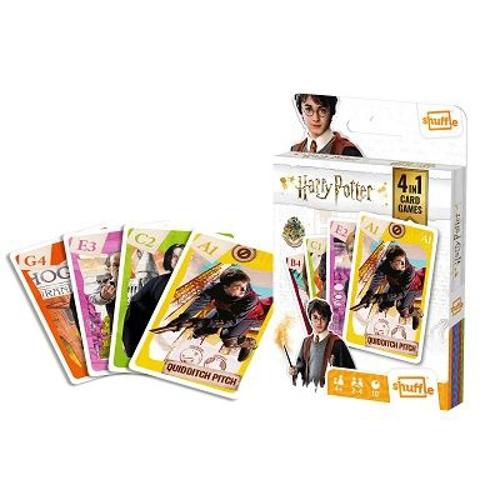 Set jocuri cu carti 4 in 1, Harry Potter