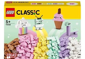 LEGO Classic. Distractie creativa in culori pastel 11028, 333 piese