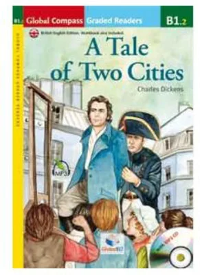 Graded Reader A Tale of Two Cities with mp3 CD Level B1. 2 -British English. Retold