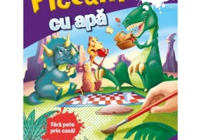 Pictam cu apa. Dinozauri. Fara pete prin casa!