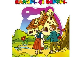 Hansel si Gretel. Poveste de colorat - Fratii Grimm