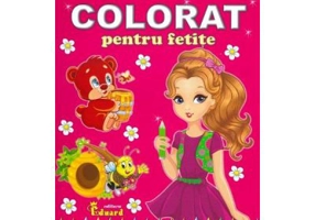 Carte de colorat pentru fetite