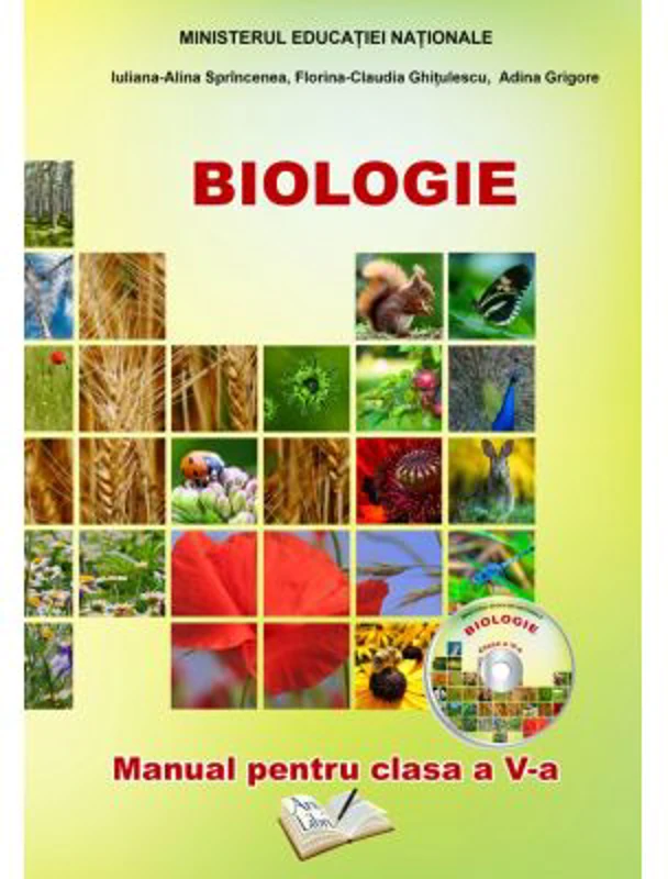 Biologie. Manual pentru clasa a 5-a