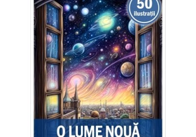 Carte de colorat pentru adulti, 50 de ilustratii, O lume noua