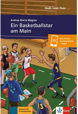 Ein Basketballstar am Main, Buch + online. Deutsch als Fremdsprache A1 - Andrea Maria Wagner