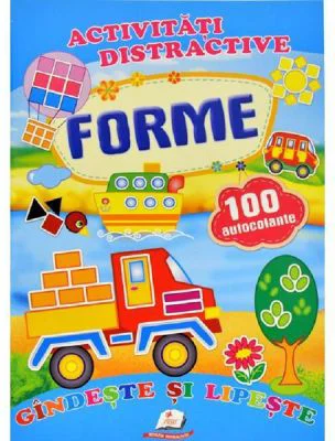 Activitati distractive. Forme. 100 autocolante
