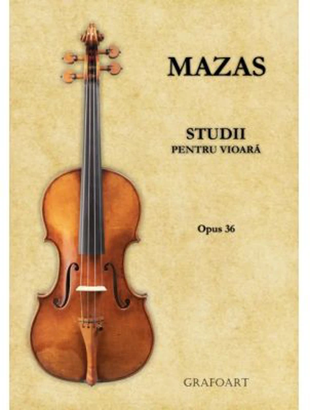 Studii pentru vioara. Opus 36 - Mazas