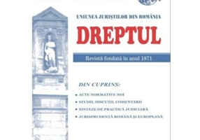 Revista Dreptul nr. 12/2020