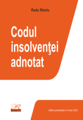 Codul insolventei adnotat. Editia a 2-a