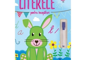 Literele pentru incepatori + marker lavabil