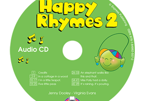 Curs limba engleza Happy Rhymes 2 Audio CD - Jenny Dooley, Virginia Evans
